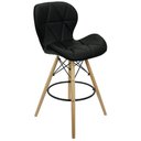 Ver imagem 1 de Banqueta Slim Eiffel Wood Estofada