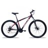 Bicicleta Aro 29 Absolute Nero II 21v Cambios Shimano Hidraulico Pto/Verm - 21 - 1