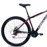 Bicicleta Aro 29 Absolute Nero II 21v Cambios Shimano Hidraulico Pto/Verm - 21 - 2