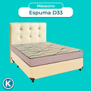 Ver imagem 4 de Cama Box + Colchão Casal D33 Maxsono Paropas + Cabeceira Estofada