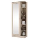 Ver imagem 2 de Sapateira 1 Porta com Espelho 6 Prateleiras Duetto Henn