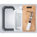 Ver imagem 1 de Cuba de Embutir para Cozinha Bell 54,5x41,5cm com Acessórios Inox - Franke 16098