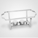 Ver imagem 6 de Rechaud inox 9 cubas 7,2 litros banho-maria Marca Richoa