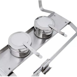 Rechaud inox 6 cubas 9 litros banho-maria Marca Richoa - 6