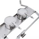 Ver imagem 6 de Rechaud inox 6 cubas 9 litros banho-maria Marca Richoa