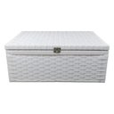 Ver imagem 3 de Caixa Organizadora em Fita 50x35x20cm Branco