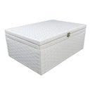 Ver imagem 1 de Caixa Organizadora em Fita 50x35x20cm Branco