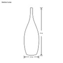 Ver imagem 2 de Vaso de Chão Grande Verde para Decoração de Sala Cerâmica Sevilha Lúpulo