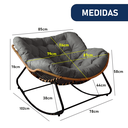 Ver imagem 7 de Poltrona de Balanço Nut White Arrow Cinza