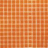 Pastilha de Vidro 2,3x2,3 Cristal HJ70 Laranja Placa de 30x30 Colormix - 1