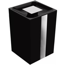 Lixeira One 1,5 Litros Preta Zen Design - 1