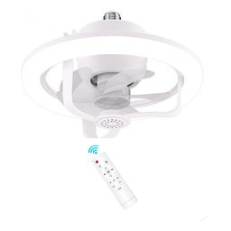 Ventilador de Teto 360º Led Quente/frio Rgb Aromaterapia 60w:branco - 11