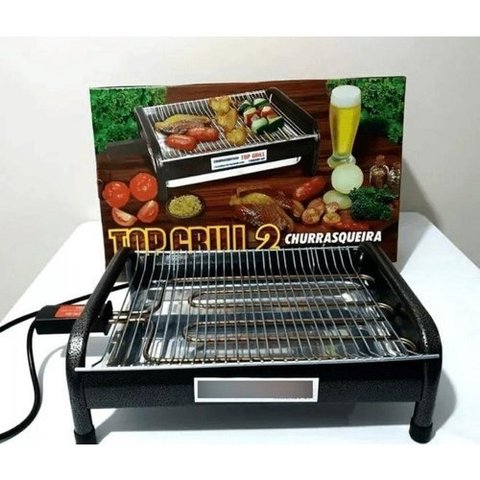 Churrasqueira Elétrica Alumínio Craqueada Top Grill 2:110V