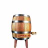 Barril Decorativo de Madeira Umburana Vertical Premium 1L - 2