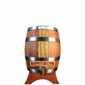 Barril Decorativo de Madeira Umburana Vertical Premium 1L - 1