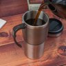 Caneca Térmica em Aço Inox de 400ml com Tampa Coffee Time - 3