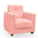 Ver imagem 4 de Poltrona Cadeira para Sala Confortável Reforçada Veneza Suede