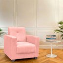 Ver imagem 2 de Poltrona Cadeira para Sala Confortável Reforçada Veneza Suede