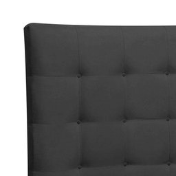 Cabeceira Casal Sonhare 1.4 Preta - 2 Cabeceira Casal Sonhare 1.4 Preta - 2