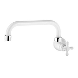 Torneira de Cozinha de Parede Maruja Branca Ref 1110952 - Viqua