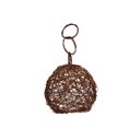 Ver imagem 1 de Esfera Vime Vazada Média 22 Cm Decorativa