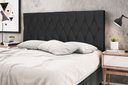 Ver imagem 1 de Cabeceira Solteiro Jbe Moveis Madri 94cm Preto Para Cama Box 88cm Decoração Quarto