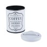 Kit 2 Latas Metal Round Frame Coffee e Sugar 11x16 cm Urban - 3