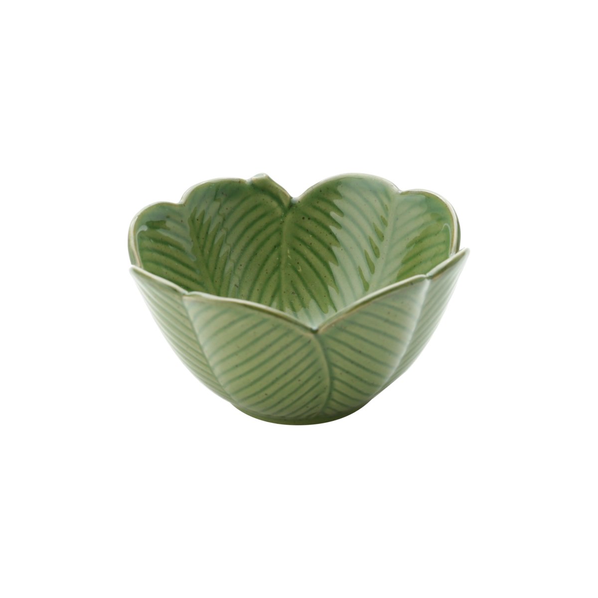 Bowl de Cerâmica Trevo Quatro Folhas Verde 13cm Lyor - 2