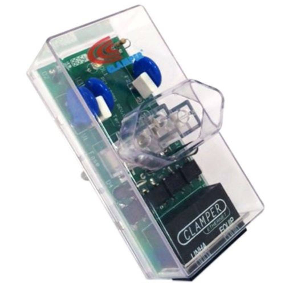 Dps - 1 Tomada + Ethernet - Clamper - Transparente - 10746