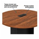 Ver imagem 3 de Mesa Redonda de Reunião 110cm MDP para Escritório