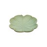 Folha Decorativa Cerâmica Trevo Quatro Folhas Verde 16cm Lyor - 1