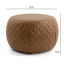 Ver imagem 5 de Puff Dekorien 70cm Corano Caramelo Alto Acabamento