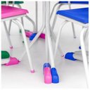 Ver imagem 6 de Conjunto Escolar Hexagonal Baby Mesas e Cadeiras - 02 a 06 Anos - Baby - 41006