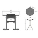 Ver imagem 4 de Conjunto Escolar Hexagonal BABY Mesas e Cadeiras - 02 A 06 anos - BABY - 41006