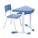 Ver imagem 3 de Conjunto Escolar Hexagonal Baby Mesas e Cadeiras - 02 a 06 Anos - Baby - 41006