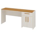 Ver imagem 5 de Mesa Office Notável 2115 Off White/Freijó Trend