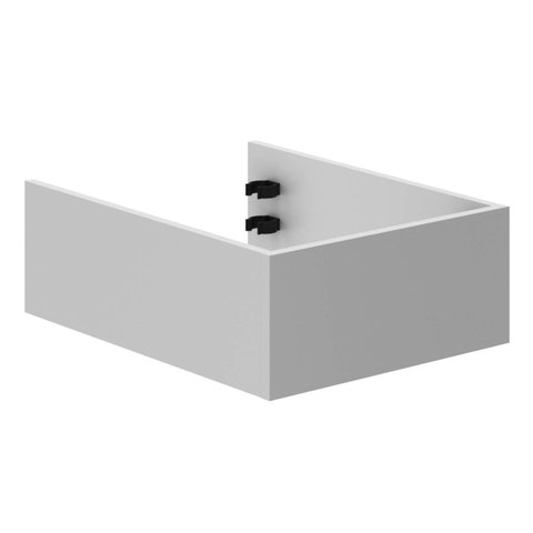 Conjunto de Rodapés para Cozinha 40cm 100% Mdf Phoenix Móvel na Caixa