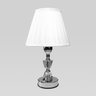 Abajur Luminária de Mesa Quarto com Cúpula Decorativo Cristal - 1