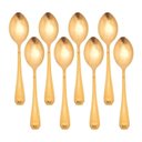 Ver imagem 1 de Jogo 8 Colheres Dourada de Mesa Sopa Jantar Victoria Gold Inox Fratelli