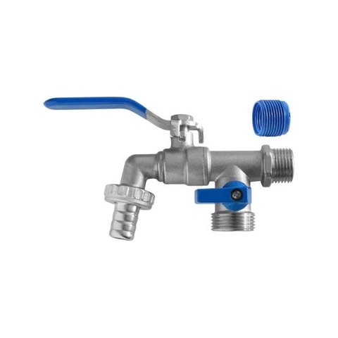Torneira de Esfera com Derivação para Tanque/maquina ou Jardim Blukit