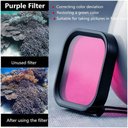 Ver imagem 7 de Filtro de Mergulho Magenta para Câmeras Gopro Hero 8