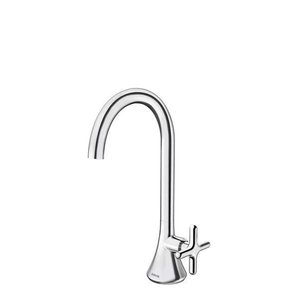 Torneira Para Lavatório de Mesa Liss Bica Alta Cromado Docol