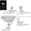 Ver imagem 3 de Peneira Inox 18cm Mimo Ap18
