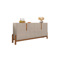 Ver imagem 3 de Buffet Lizz 1.70 Off White/cedro - Casa D Móveis