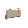 Buffet Lizz 1.70 Off White/cedro - Casa D Móveis - 3