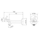 Ver imagem 2 de Torneira Longa 1158 Nova Pertutti Cromado Docol