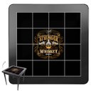 Ver imagem 6 de Mesa de Madeira Jantar Maciça Rústica Quadrada Empório Tambo - Stronger Whiskey - Preta