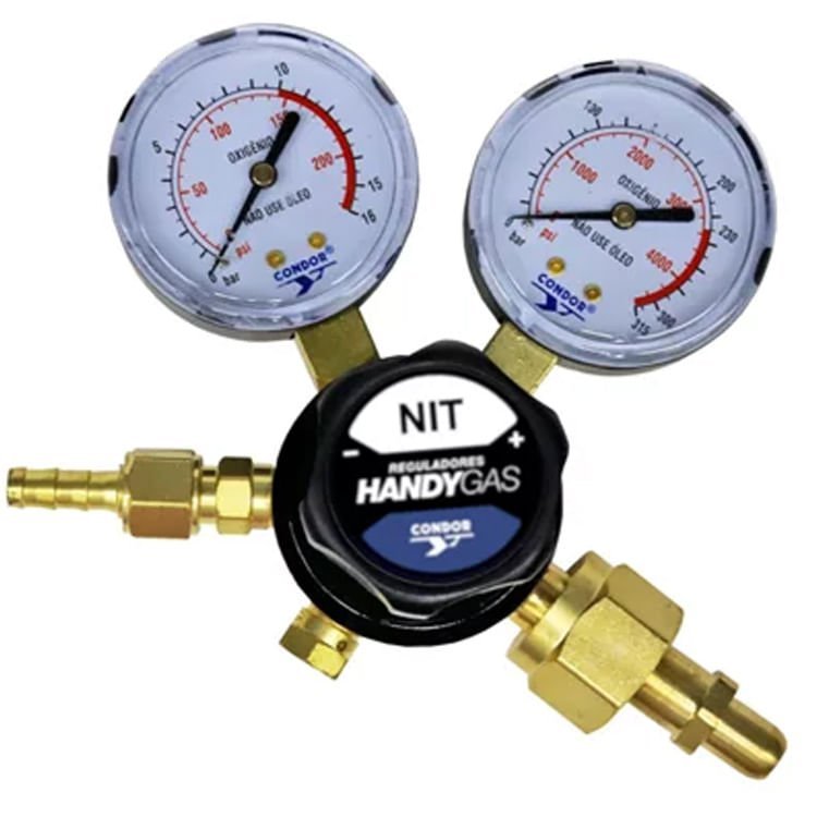 Regulador De Pressão Para Cilindro HANDYGAS Nitrogênio 10 NIT Condor 410142 410142