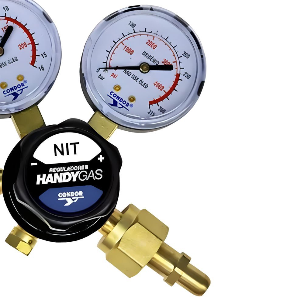 Regulador De Pressão Para Cilindro HANDYGAS Nitrogênio 10 NIT Condor 410142 410142 - 3