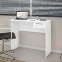 Ver imagem 2 de Mesa para Escritorio Escrivaninha Mesa Computador  Branca - JCM